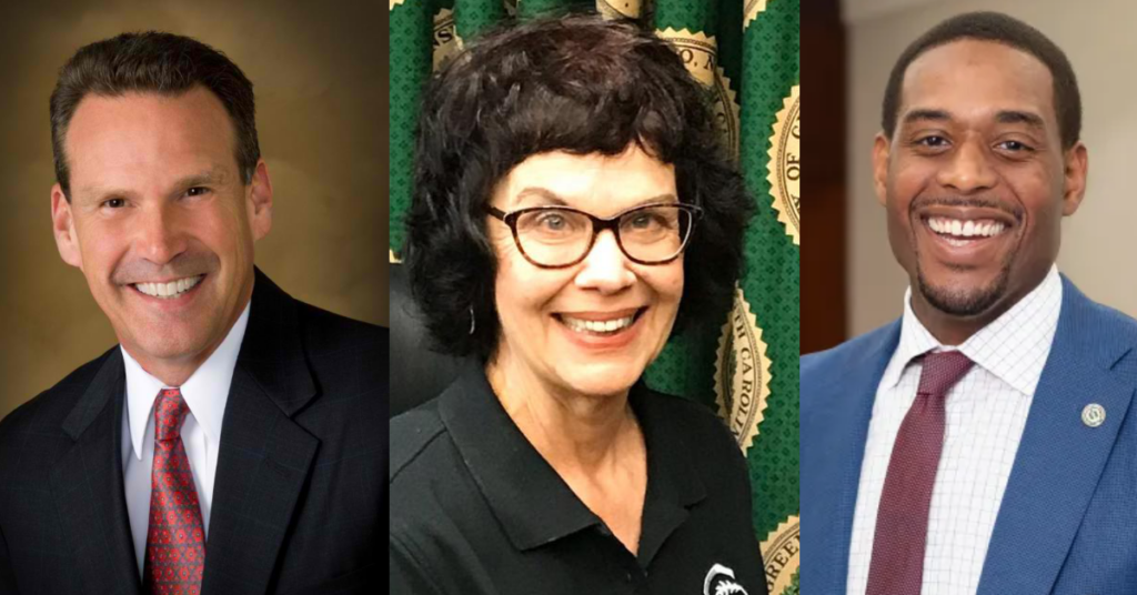 Robbie Perkins, Marikay Abuzuaiter and Justin Outling Candidates for Greensboro Mayor 2025