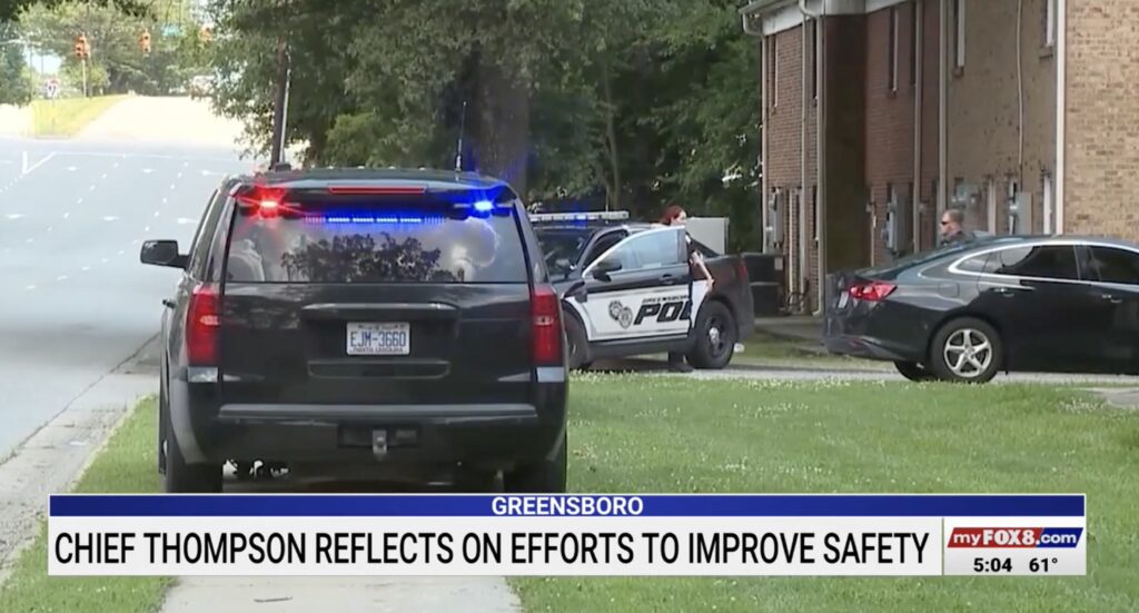 Looking ahead to 2025, Thompson says one of the department’s biggest challenges will be addressing domestic violence, which saw nearly a 40% increase in 2024.