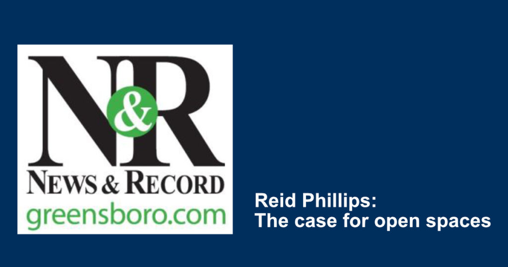 Reid Phillips: The case for open spaces