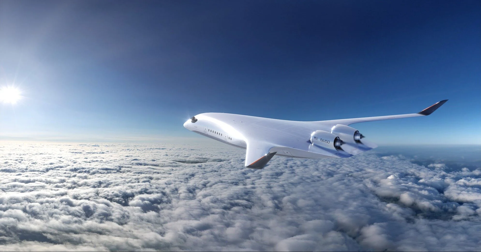 JetZero, a California-based airplane company, is designing the Z4, an all-wing airplane, which will be up to 50% more fuel efficient than today’s tube and wing airplanes.