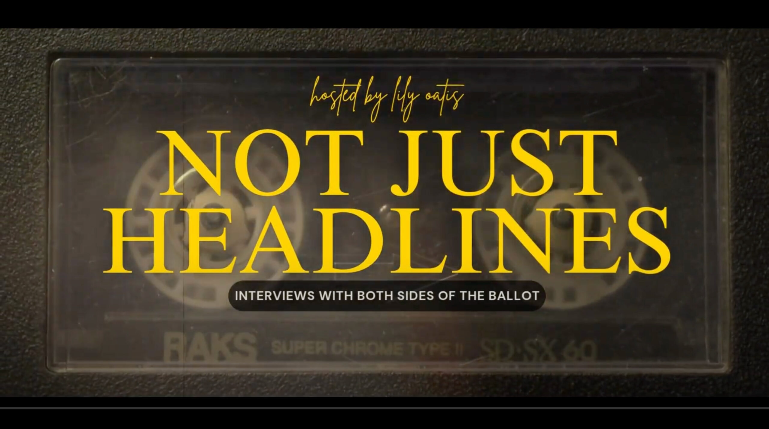 Grateful for a Fair and Insightful Interview on Not Just Headlines